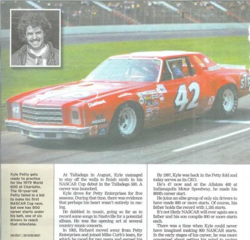 Kyle Petty - Gallery - Andy Towler | racersreunion.com