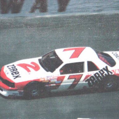 Alan Kulwicki #7 Bristol Valleydale 500 4-12-87