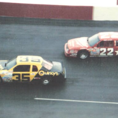 Alan Kulwicki #7 Bristol Valleydale 500 4-12-87