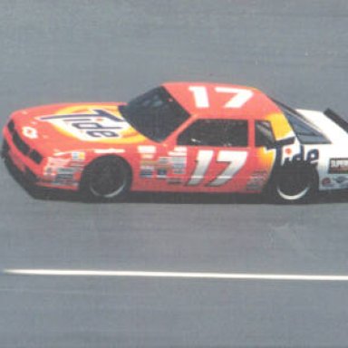 Alan Kulwicki #7 Bristol Valleydale 500 4-12-87