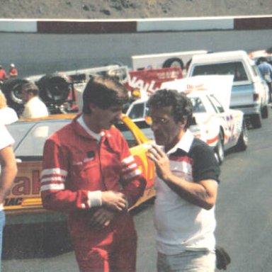 Alan Kulwicki #7 Bristol Valleydale 500 4-12-87
