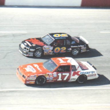 Alan Kulwicki #7 Bristol Valleydale 500 4-12-87