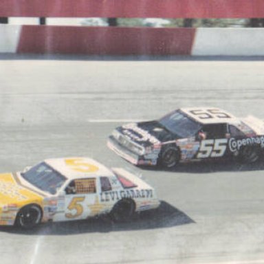 Alan Kulwicki #7 Bristol Valleydale 500 4-12-87