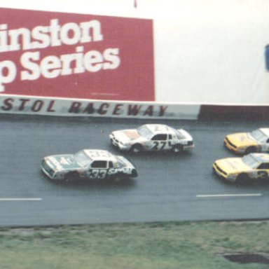 Alan Kulwicki #7 Bristol Valleydale 500 4-12-87