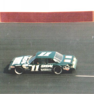 Alan Kulwicki #7 Bristol Valleydale 500 4-12-87