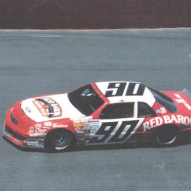 Alan Kulwicki #7 Bristol Valleydale 500 4-12-87