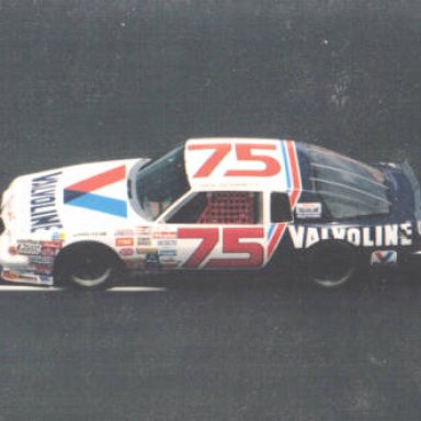 Neil Bonnett #12 into the wall at Bristol Valleydale 500 4-6-86