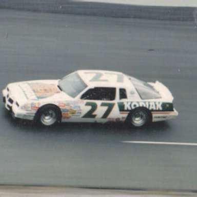 Neil Bonnett #12 into the wall at Bristol Valleydale 500 4-6-86