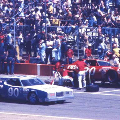 #30 Tighe Scott #90 Richard Brooks 1978 Champion Spark Plug 400