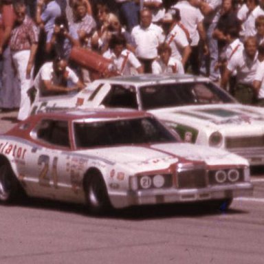 #21 David Pearson #88 Darrell Waltrip 1978 Champion Spark Plug 400