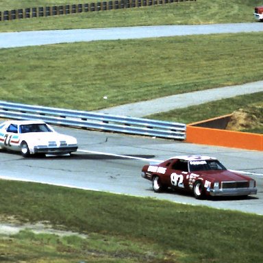 ARCA #92 Joe Booher #71 Robert Jacks 1980 Norton 200