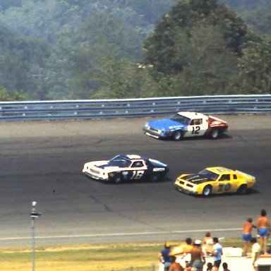 Arca #16 Rusty Wallace #70 Joe Ruttman #12 Bobby Allison 1980 Norton 200