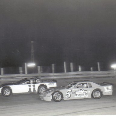 #11 Dick Dunlevy Jr and  #5 Don Wilbur @ Kil-Kare   mid 80s