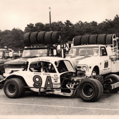 Junior Ambrose, a rare photo of a driver other than Bobby Holmberg
