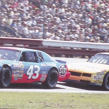 RICHARD PETTY & DALE EARNHARDT