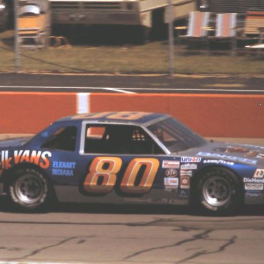#80 Bob Seneker  1983 Gabriel 400 @ Michigan