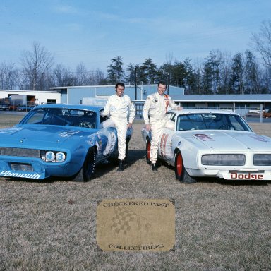 Richard Petty and Buddy Baker