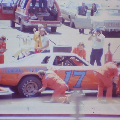 #17 Darrell Waltrip 1975 Rebel 500 @ Darlington