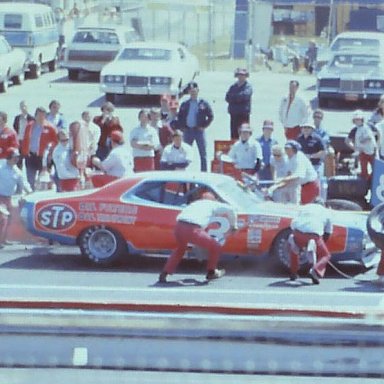 #43  Richard Petty  1975 Rebel 500 @  Darlington