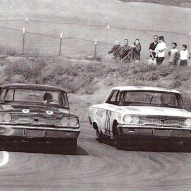 1963 Goldenstate 400 Dave MacDonald & Freddy Lorenzen