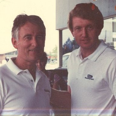 Gene & Bill Elliott '85 Cary Ford Dealership