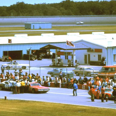 #79 Frank Warren #43 Richard Petty #71 Dave Marcis #90 Richard Brooks 1976 Cam 2 Motor Oil 400 @ Michigan