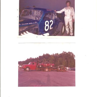 Bill Henry and Willy Seamons hauler.
