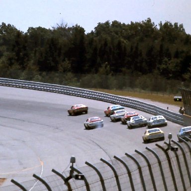 #21 David Pearson smoking in turns 1976 Cam 2 Motor Oil 400 @ Michigan