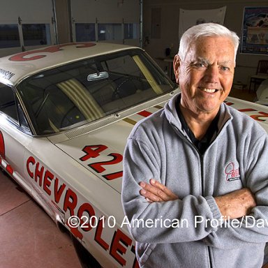 Junior Johnson at his home in N.C.