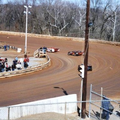 #15 Tommy Armel & #11 Charlie Schaffer @ Hagerstown (MD) Speedway Feb 23rd 1997