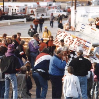 #461 Lance DeWease @ Hagerstown (MD) Speedway Feb 23rd 1997 Winner