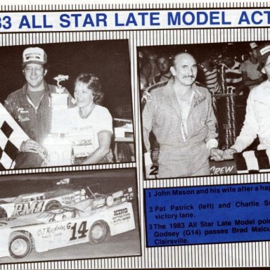 1983 All Star Circuit of Champions Action