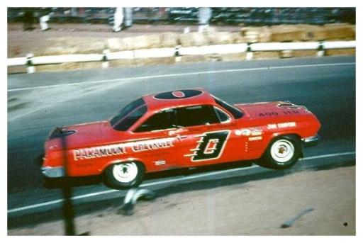 1963 NASCAR Motor Trend 500 - Dave MacDonald In Holman Moody Chevy ...