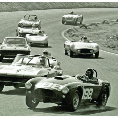 1963 Riverside GP - Dave MacDonald in Cobra's first victory