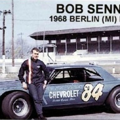 #84 Bob Senneker @ Berlin (MI) Speedway 1968