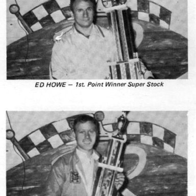 Ed Howe & Bob Senneker @ Berlin (MI) Raceway 1970