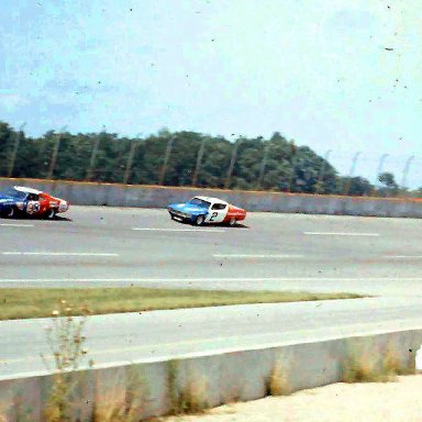 #98 Cale Yarborough #2 Dave Marcis #72 Benny Parsons 1972 Yankee 400 @ Michigan