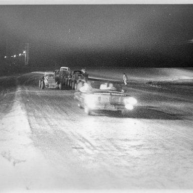 North Collins Speedway 1964 w Holland pace car