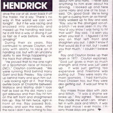 Ray Hendrick-Roy Hendrick Collection-Given to Andy Towler Thanks Roy-To Be put on no other Sites....