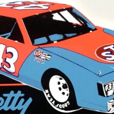 Richard Petty Sticker