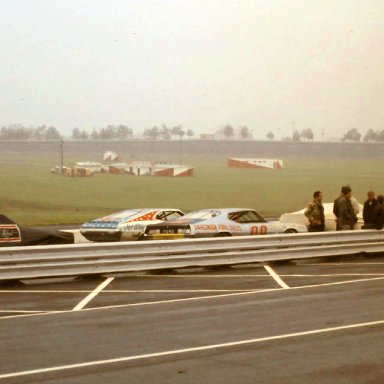 #61 Clarence Lovell #09 Charles Bennett #47 Raymond Williams #92 Larry Smith 1973 Atlanta 500