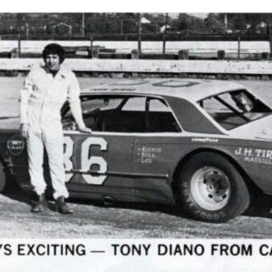 #36 Tony Diano at Heidelberg (PA) Raceway 1973