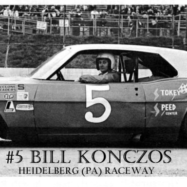 #5 Bill Konczos @ Heidelberg (PA) Raceway 1971