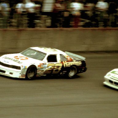 #28 Davey Allison #27 Rusty Wallace 1988 Miller High Lfe 400 @ Michigan