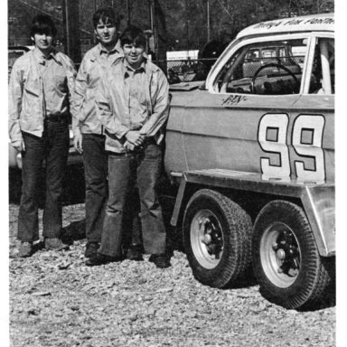 Ben Miley & Crew @ Heidelberg (PA) Raceway 1971