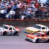 #7 Alan Kulwicki #29 Cale Yarborough #5 Geoff Bodine 1988 Miller High Life 400 @ Michigan