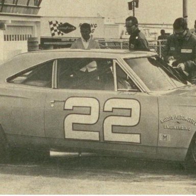1968 Darel Derrienger at Daytona
