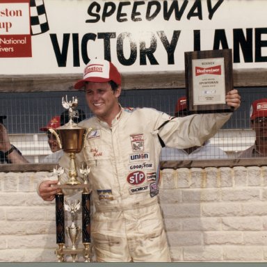 Ricky Rudds first Nascar win driving for Emanuel Zervakis at Dover Downs