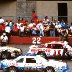 #11 Darrell Waltrip #88 Buddy Baker #70 J.D. McDuffie 1986 Miller American 400 @ Michigan