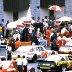 #08 Butch Miller #35 Alan Kulwicki 1986 Miller American 400 @ Michigan